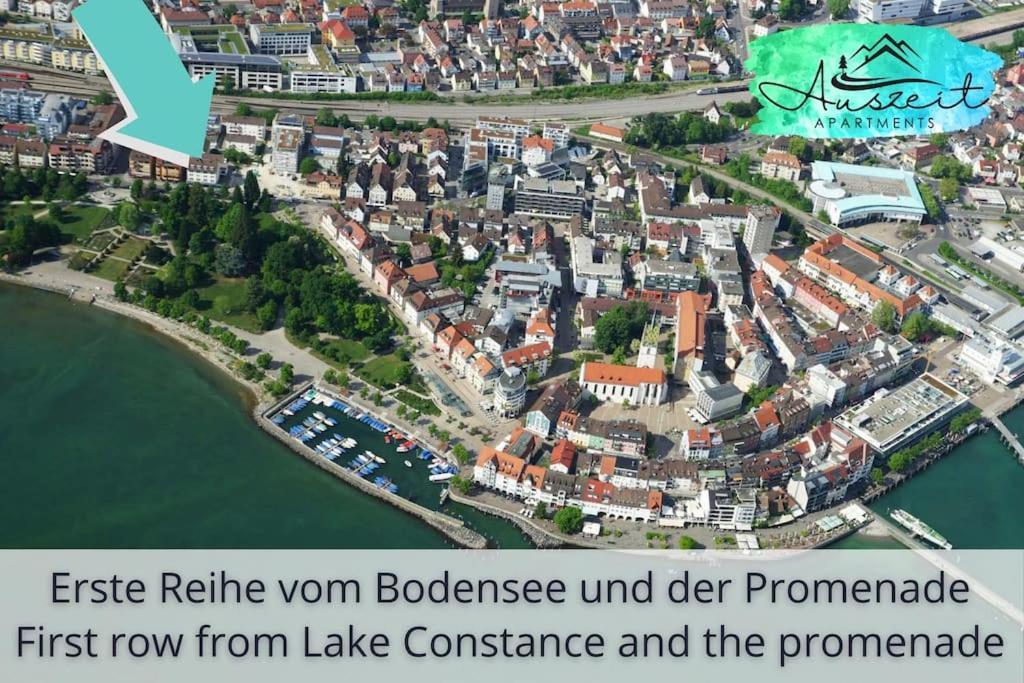 Auszeit Apartment Smile: Lakeside Retreat with Dual Balconies Friedrichshafen Exterior photo