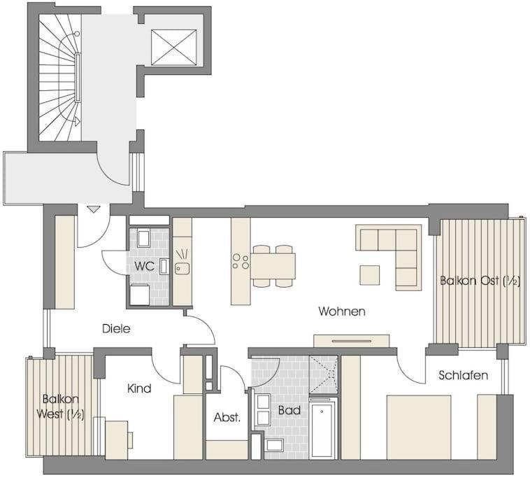 Auszeit Apartment Smile: Lakeside Retreat with Dual Balconies Friedrichshafen Exterior photo